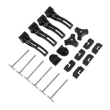 DICMIC Truck Tonneau Cover Replacement and Accessories Part Kit 4x Rear Clamp