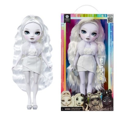 Rainbow High Shadow High Natasha Zima Grayscale 11  Fashion Doll with White H...