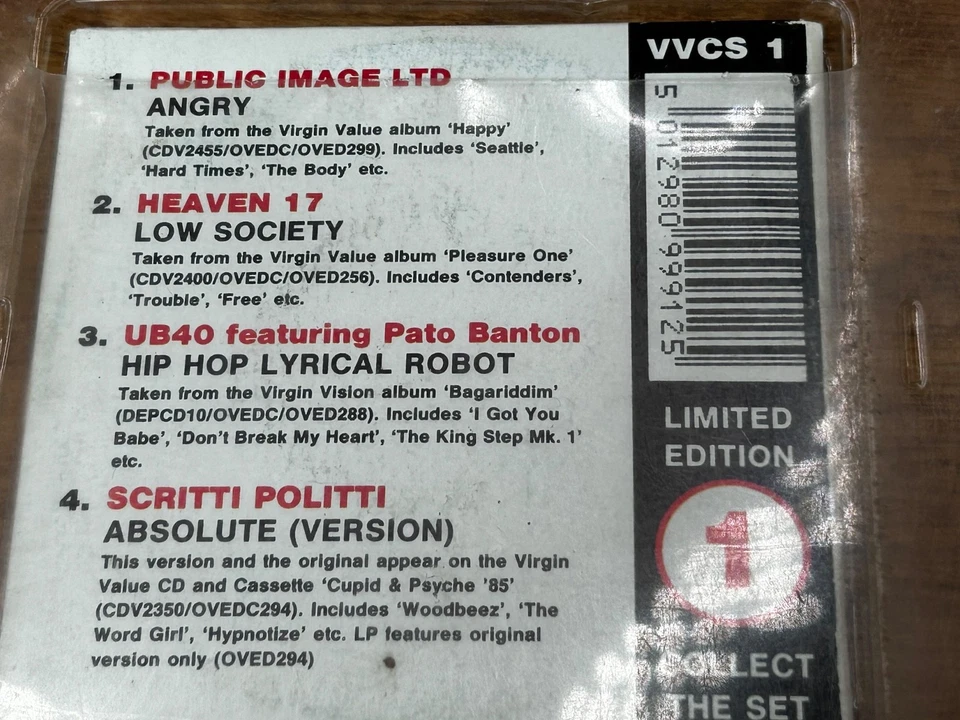 Virgin Value Limited Edition #1 Scritti Politti Absolute (Version) 3" Mini CD Foto 4 de 4