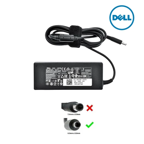 Original Dell AC Adapter 90W 4.5mm RT74M