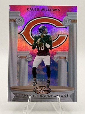 2025 Panini Certified Franchise Foundations Caleb Williams #FFO-CWS Mirror /199