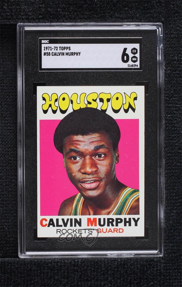 1971-72 Topps Calvin Murphy #58 SGC 6 HOF sq1