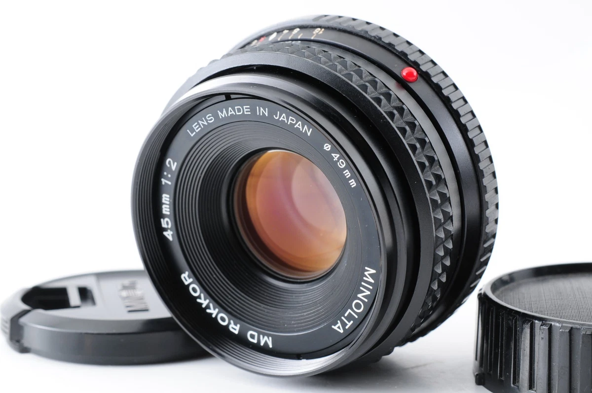 Minolta f/2 Camera Lenses 45mm Focal for sale - eBay