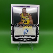 2024-25 Panini Donruss Optic ~ CHRISTIAN KOLOKO ~ Signature Series Auto 🔥