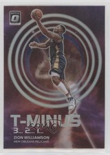 2022-23 Panini Donruss Optic T-Minus 3 2 1 Holo Prizm Zion Williamson #14 10a4