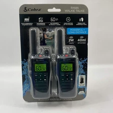 New Cobra Walkie Talkie RX685 2-Pack