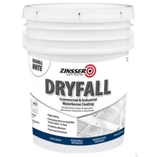 Zinsser 350999 Dryfall Commercial & Industrial Waterborne Coating, White,