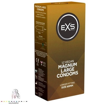   12 EXS Kondome Magnum Large 60mm  Extra Gross Condome