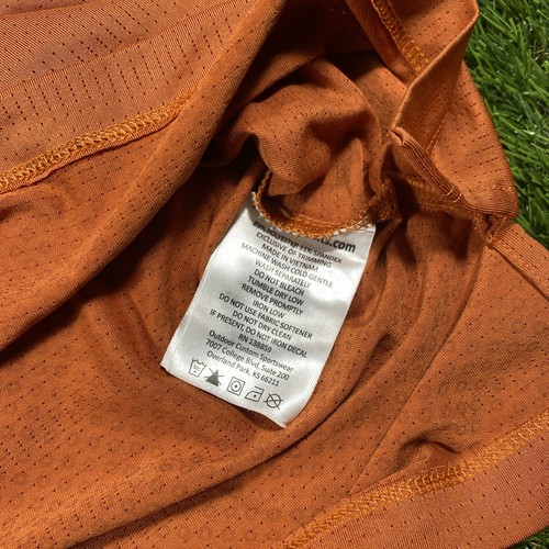 Texas Longhorns Columbia Golf Polo Shirt Mens Small Orange Embroidered Ncaa - Picture 6 of 8