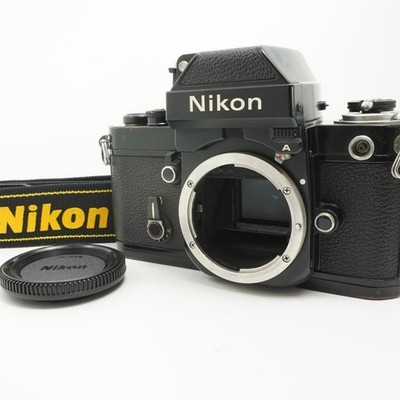 Nikon F2 Photomic A analoge Spiegelreflexkamera schwarz Gehäuse 35 mm DP-11 m...