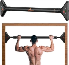 Sportneer Pull Up Bar: Strength Training Chin up Bar without Screws - Adjustable