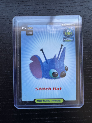 VMK Virtual Magic Kingdom Stitch Hat Series 15/30 Card