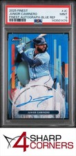 2025 TOPPS FINEST AUTOGRAPHS BLUE REFRACTOR #JC JUNIOR CAMINERO #/99 PSA 9