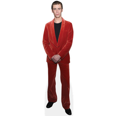 Owen Teague (roter Anzug) Mini Size Cutout