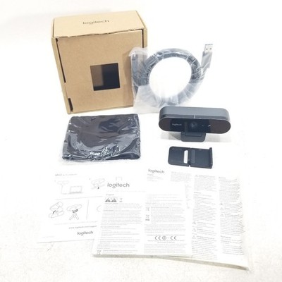 Logitech Brio 4K Ultra HD Pro Business Webcam 960-001106 Brand New OPEN BOX 