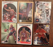 charles barkley Payton Thorne Johni Broome Keldric Faulk Auburn Tigers Lot