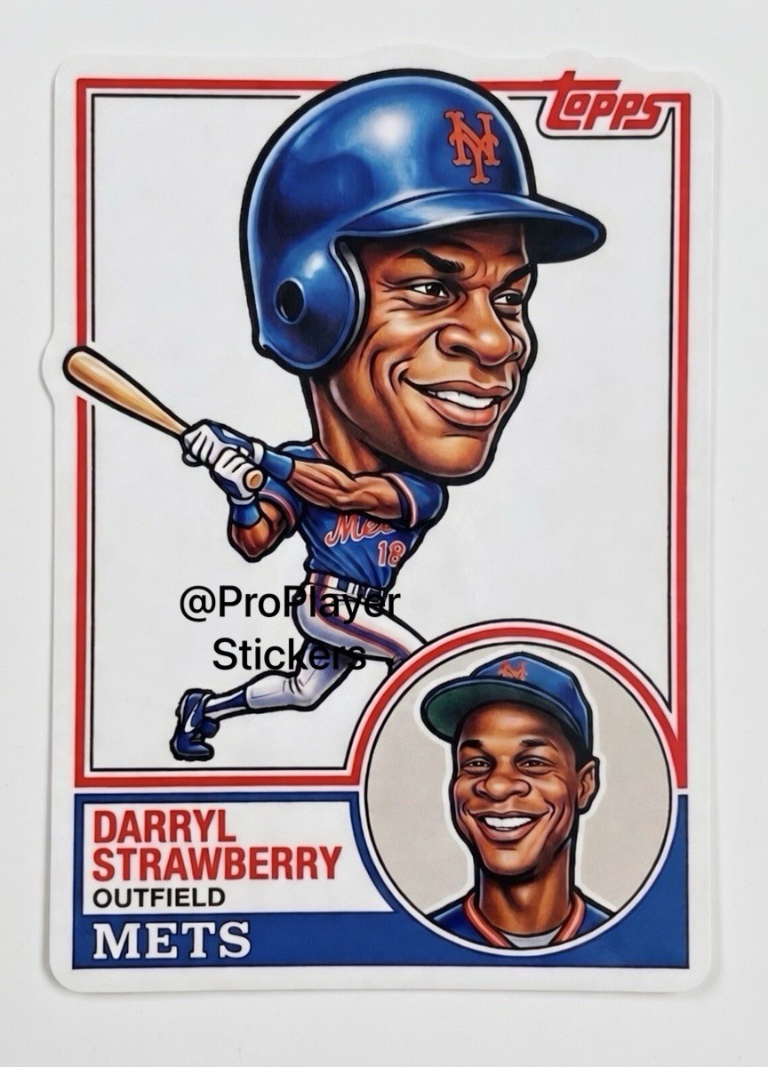 Darryl Strawberry “1983 Topps” Sticker
