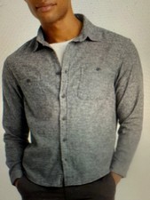 NEW Men's Size XL Mid Weight Flannel Long Sleeve Button Down Shirt NWT 0043