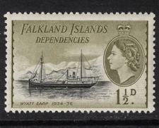 FALKLAND ISLANDS Scott 1L21 Stanley Gibbons G28 Mint Hinged (1954)