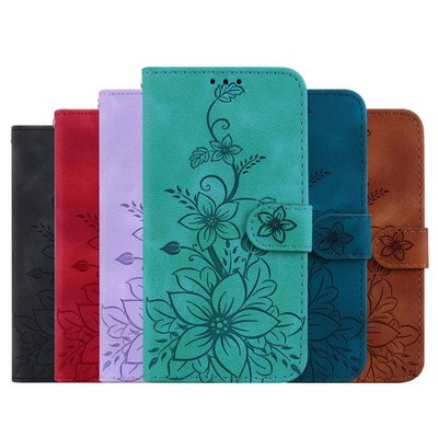 Klapp Gemustert HandyHülle Magnet PU Leder Tasche Schutzhülle Case Wallet Etui 7