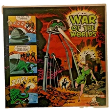 WAR OF THE WORLDS HIGH CAMP ADVENTURE WHITE LABEL PROMO LP 1978 BELL RECORDS #5