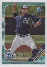 2019 Bowman Chrome Prospects Aqua Refractor 66/125 Chris Paddack #BCP-55 p0i