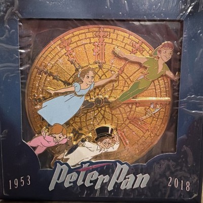 Disney Peter Pan Big Ben 65th Anniversary LE 1000 Jumbo Pin