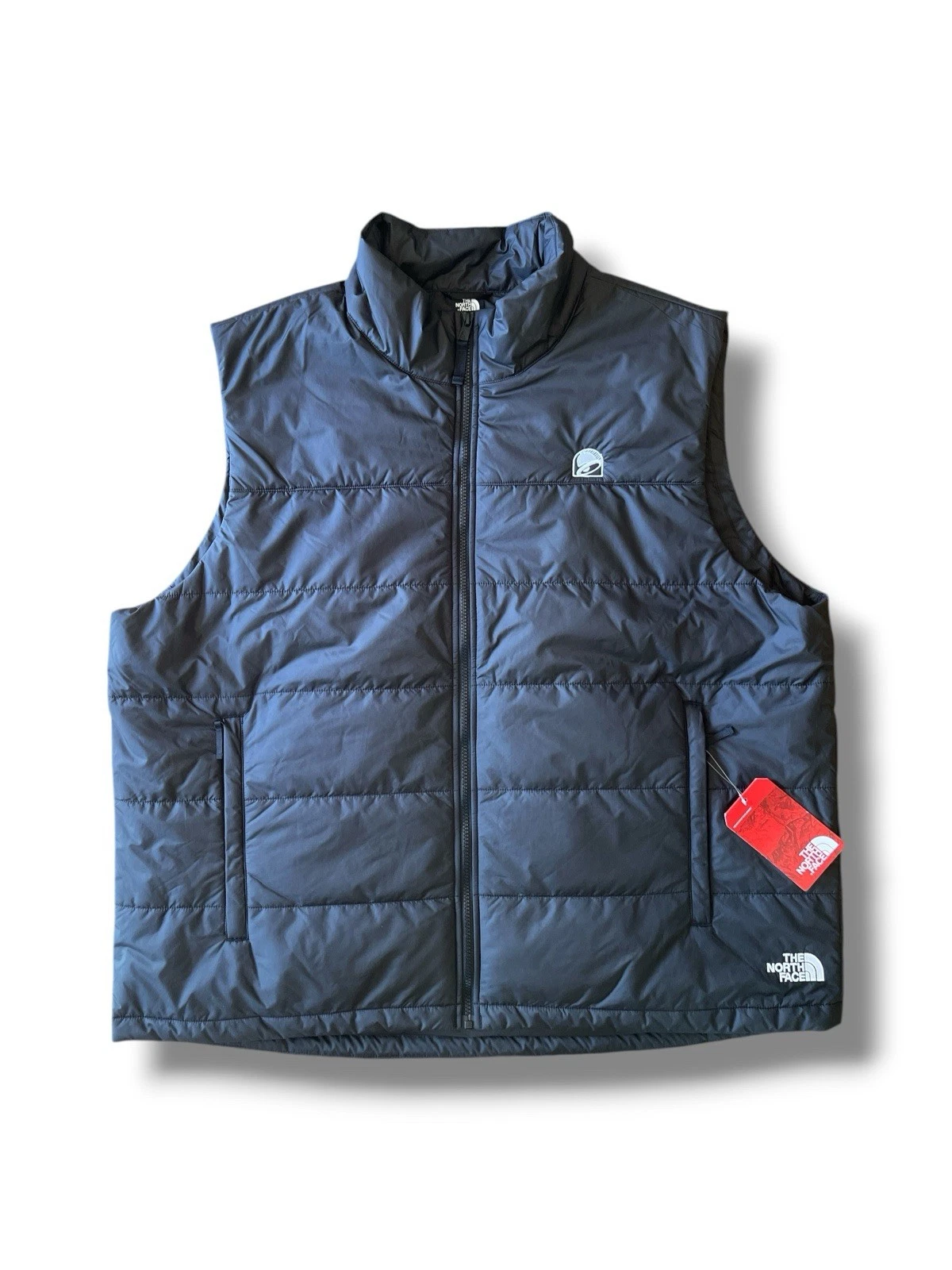 The North Face TNF Everyday Insulated Vest Size XXXL 3XL Black Company Logo NWT