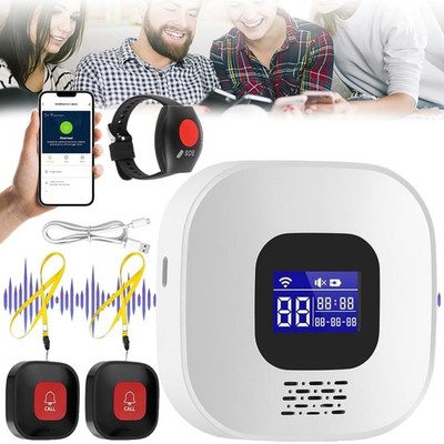 Smart Notrufknopf Senioren Notrufklingel Alert System Senioren Notruf Armband