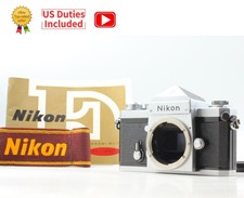 Apollo S/N740xxxx Top MINT Nikon New F Eye Level 35mm Film Camera From JAPAN