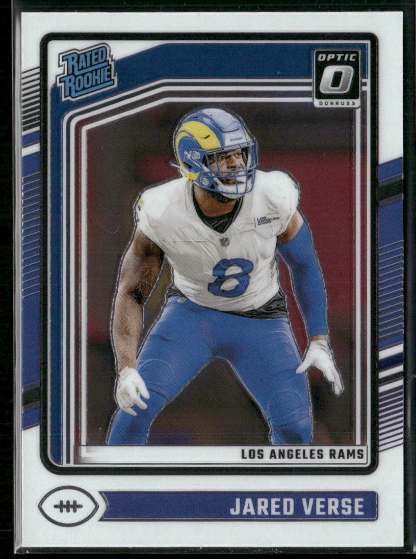2024 Donruss Optic #242 Jared Verse Rookie Los Angeles Rams
