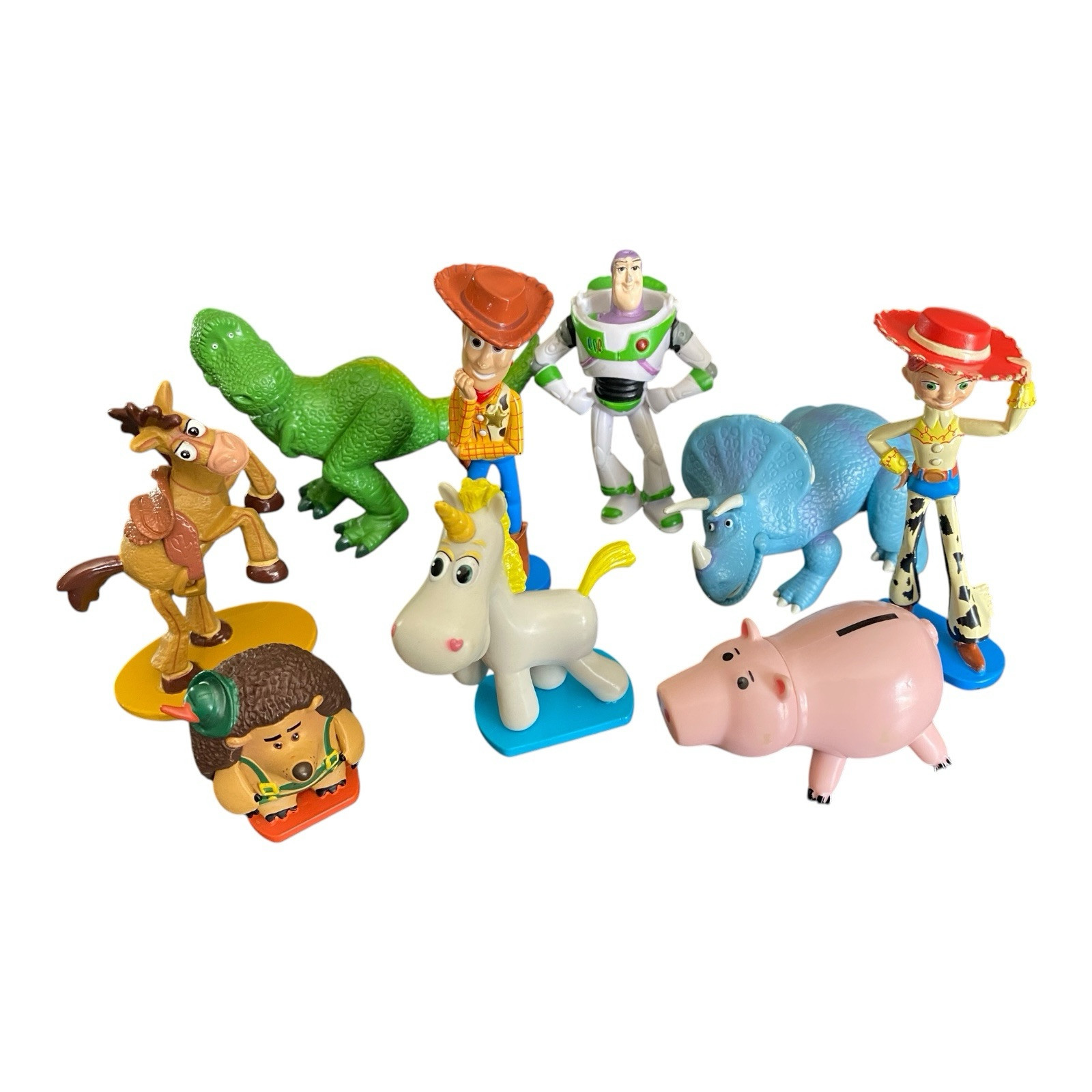 Disney Pixar Toy Story Heroes Figurine Playset 8 Figurine Set