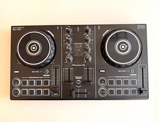 Pioneer DJ DDJ 200 Controller Smart DJ a 2 Canali Nero 16 Pad USB