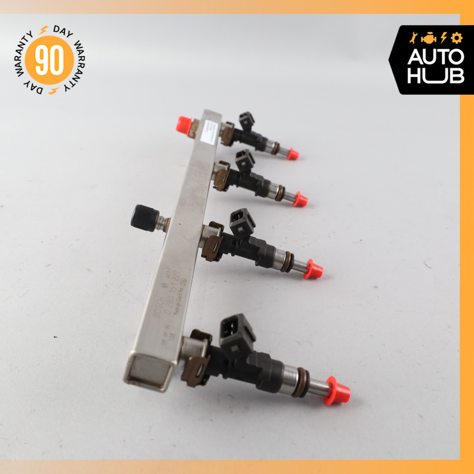 Maserati Quattroporte Fuel Injection Rail Line w/ Injectors Right Side OEM 50k
