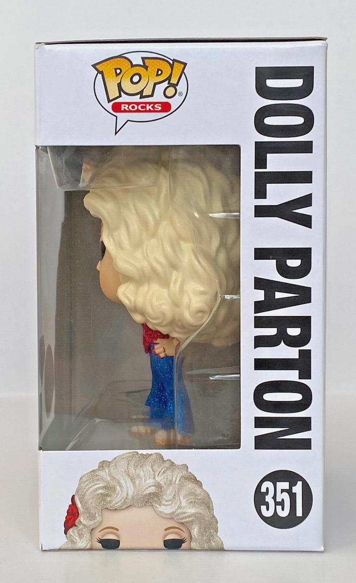FUNKO POP! ROCKS DOLLY PARTON #351 DIAMOND COLLECTION