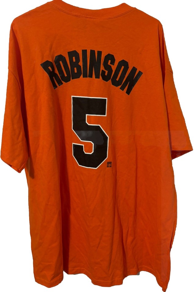 NWT Brooks Robinson Baltimore Orioles Cooperstown Collection TShirt 2XL