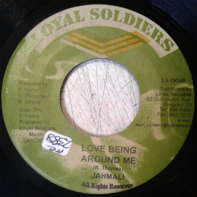 Jahmali - Love Being Around Me / VG / 7