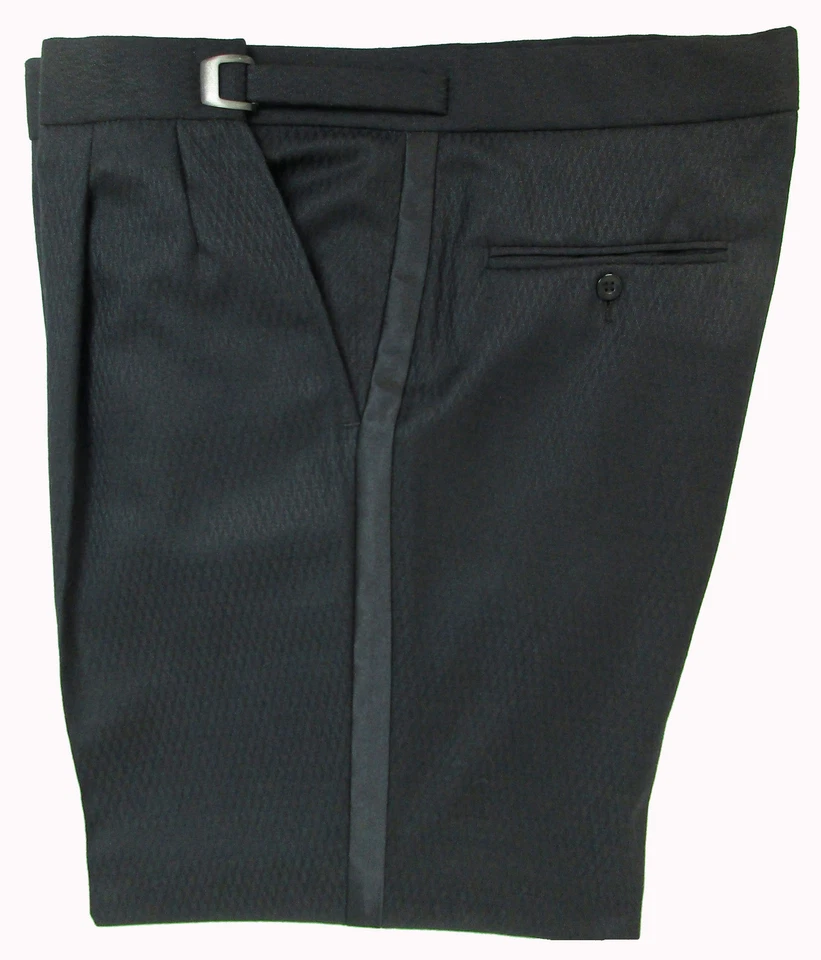 New Boys Size Black Christian Dior Tuxedo with Pants Retro Wedding Ringbearer   - Image 4 of 4