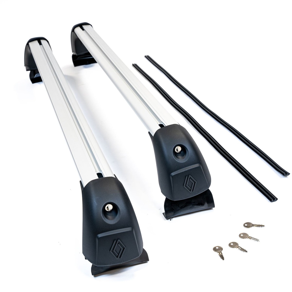 「RT-193880」 Renault Rafale QuickFix Roof Cross Bars Rails Aluminium 738208317R