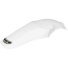 UFO MX Rear Fender - White - '96-'02 CR80R | '03-'08 CR85R | HO03627041