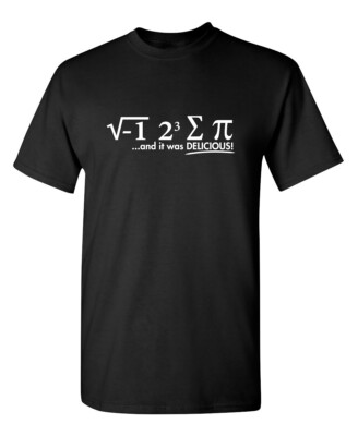 I Ate Some Pi Sarcastic Humor Graphic Super Soft Ring Spun Funny T Shirt