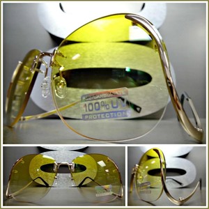 70s yellow sunglasses