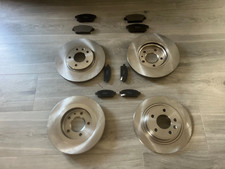 FOR RENAULT KADJAR 1.2 1.5 1.6 2015 TWO FRONT &TWO REAR BRAKE DISCS & BRAKE PADS