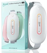 Period Electric Heating Pad for Cramps Portable Cordless Heating Pad W Massager