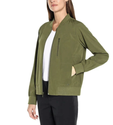 BANANA REPUBLIC レザージャケット ダークグリーン S BANANA REPUBLIC レザージャケット ダークグリーン S バナナリ