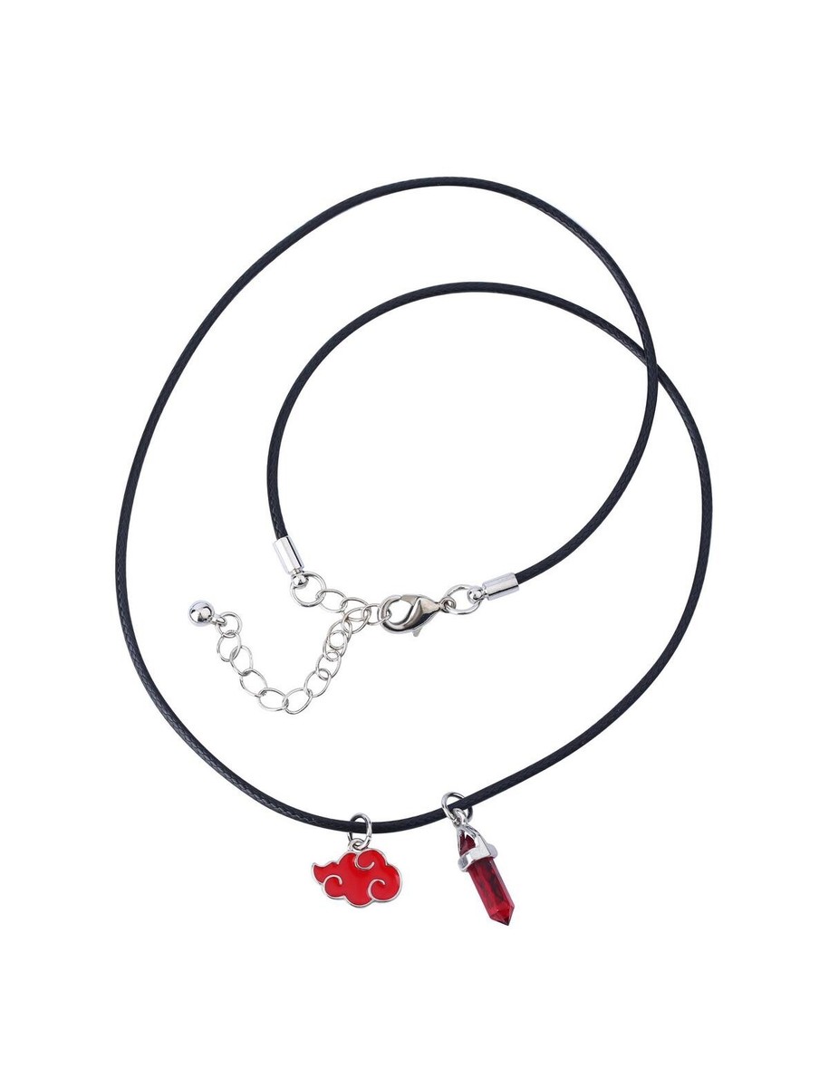 JOKERD ＜CRYSTAL＞　AKATSUKI A New! Naruto Shippuden Akatsuki Faux Crystal Necklace | eBay