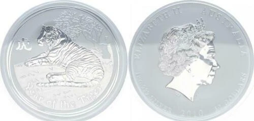 1 kg Silbermünzen auf der Unzirkulierter/Prägefrisch (UNZ/PRF)