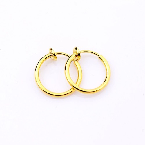 USA Verkäufer Septum Ohrmanschette Reifen gefälschter Nasenring Piercing kleiner Körper Rhodium & 14k - Bild 9 von 9