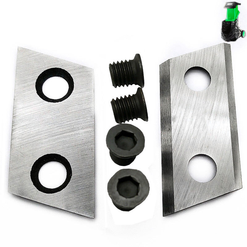 Planer Knives 2.37Inch 60mm Replace For Ecoshredder ES1600; McCulloch