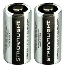 2 FRESH Streamlight 85177  CR123A 3V Lithium Battery -  (MADE IN USA) EXP 2028